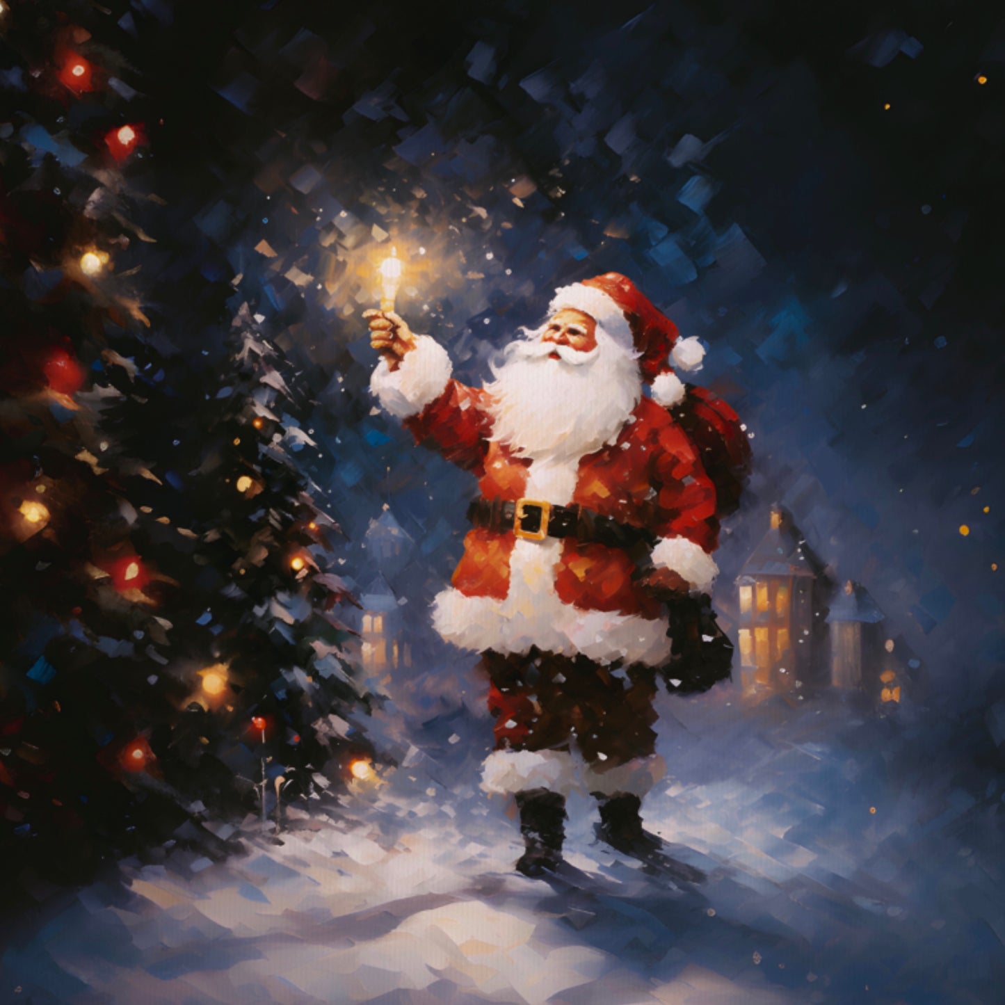 Santa's Nocturnal Stroll