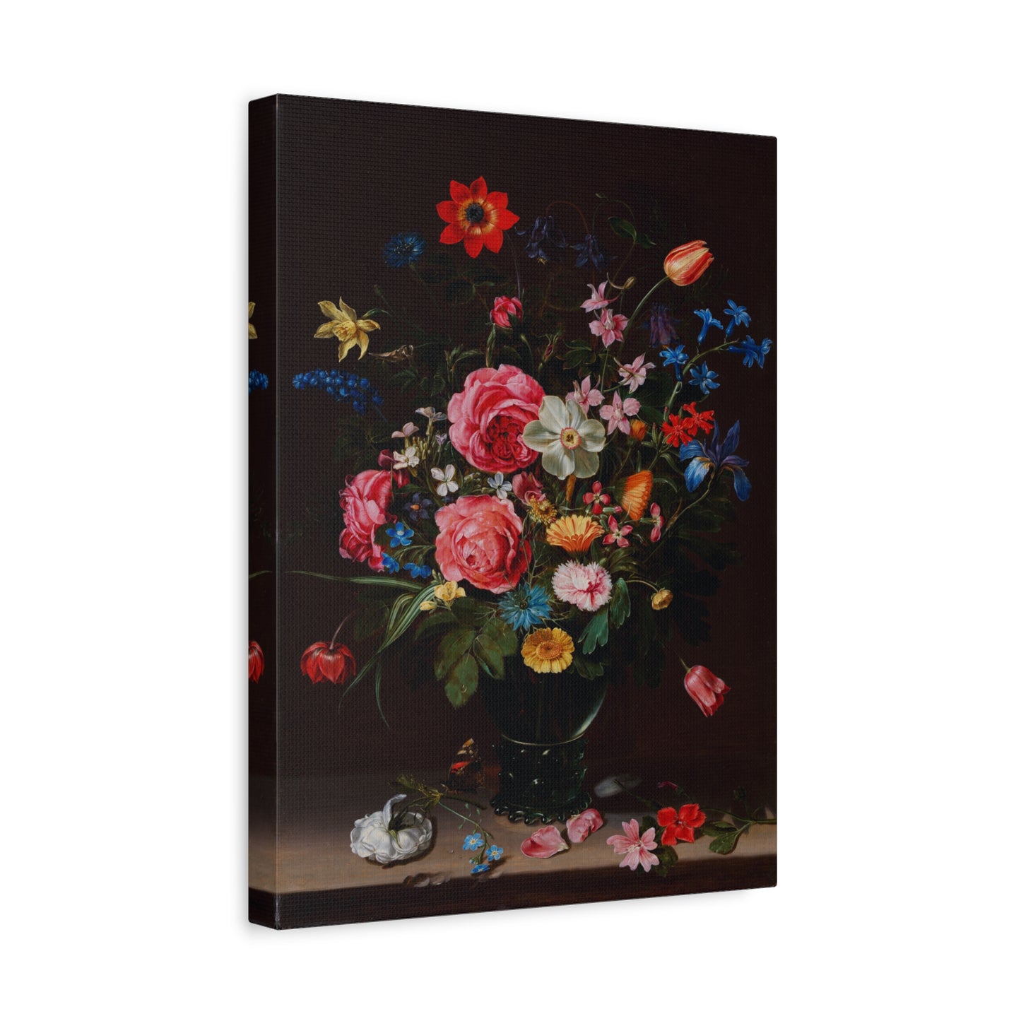 A Bouquet of Flowers Canvas Print