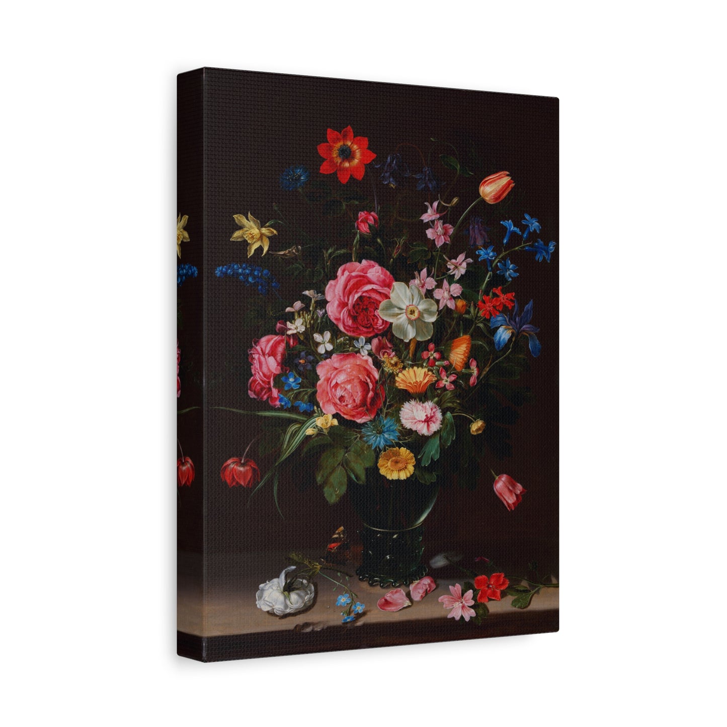 A Bouquet of Flowers Canvas Print
