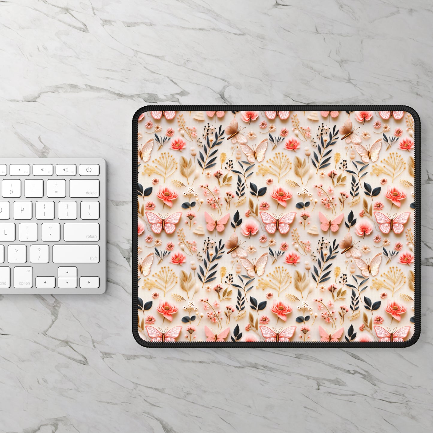 Gilded Butterfly Reverie Mouse Pad