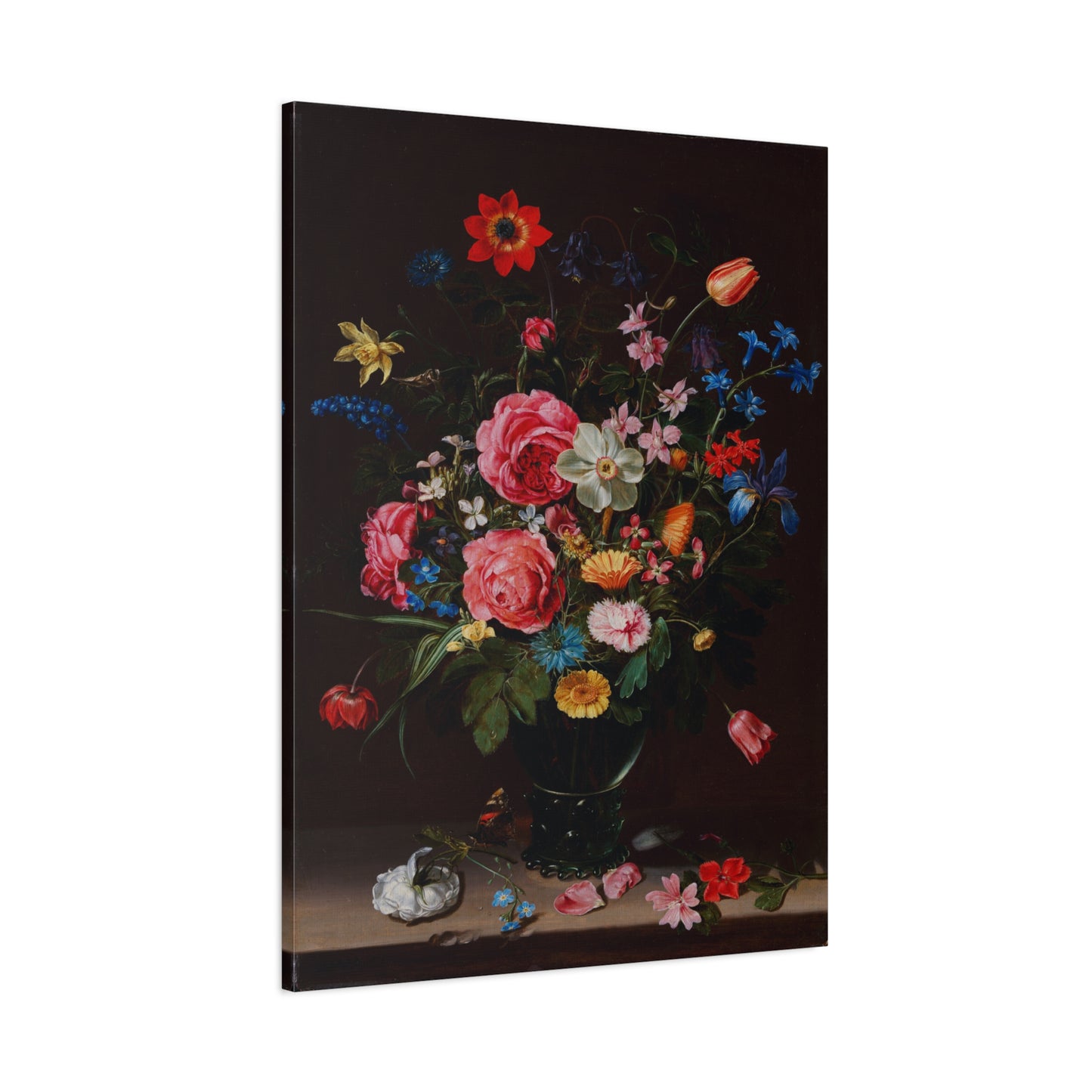 A Bouquet of Flowers Canvas Print