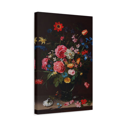 A Bouquet of Flowers Canvas Print