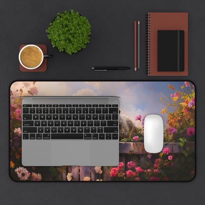 Opossum's Secret Retreat Desk Mat