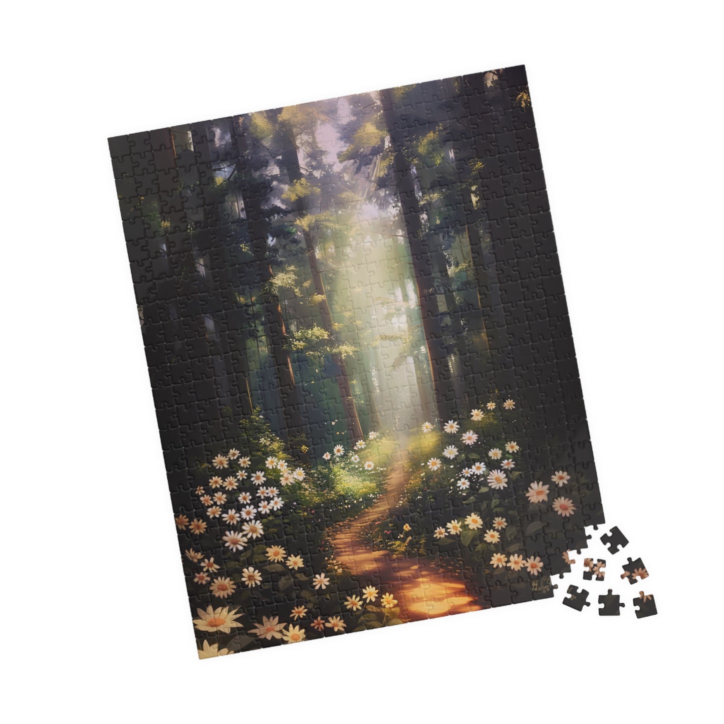 Illuminated Trail of Tranquility | Jigsaw Puzzle