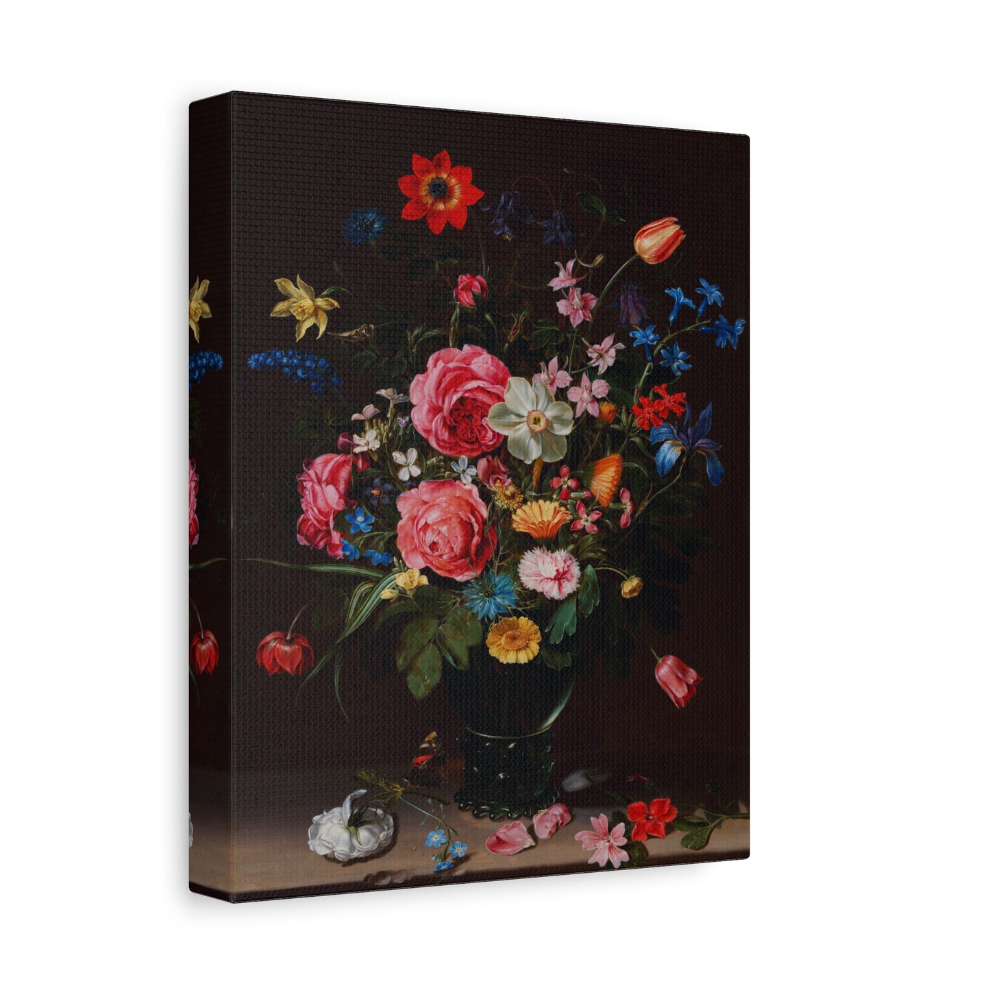 A Bouquet of Flowers Canvas Print