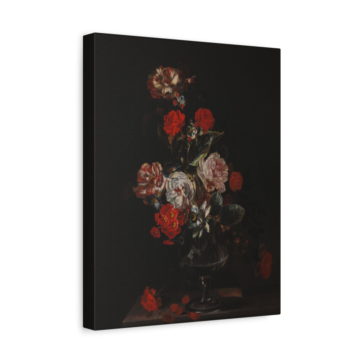 Still Life with Flowers Canvas Print