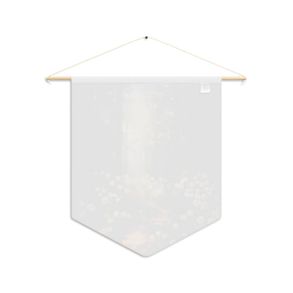 Illuminated Trail of Tranquility | Hanging Pennant
