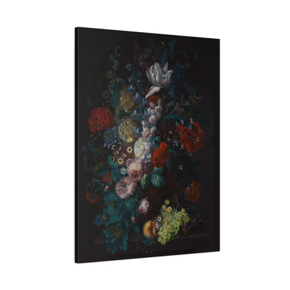 A Vase with Flowers Canvas Print