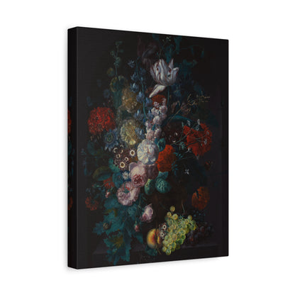 A Vase with Flowers Canvas Print