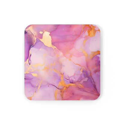 Lilac and Mauve Geode | Set of 4 Coasters