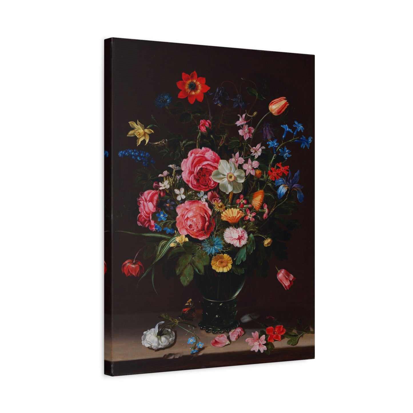A Bouquet of Flowers Canvas Print