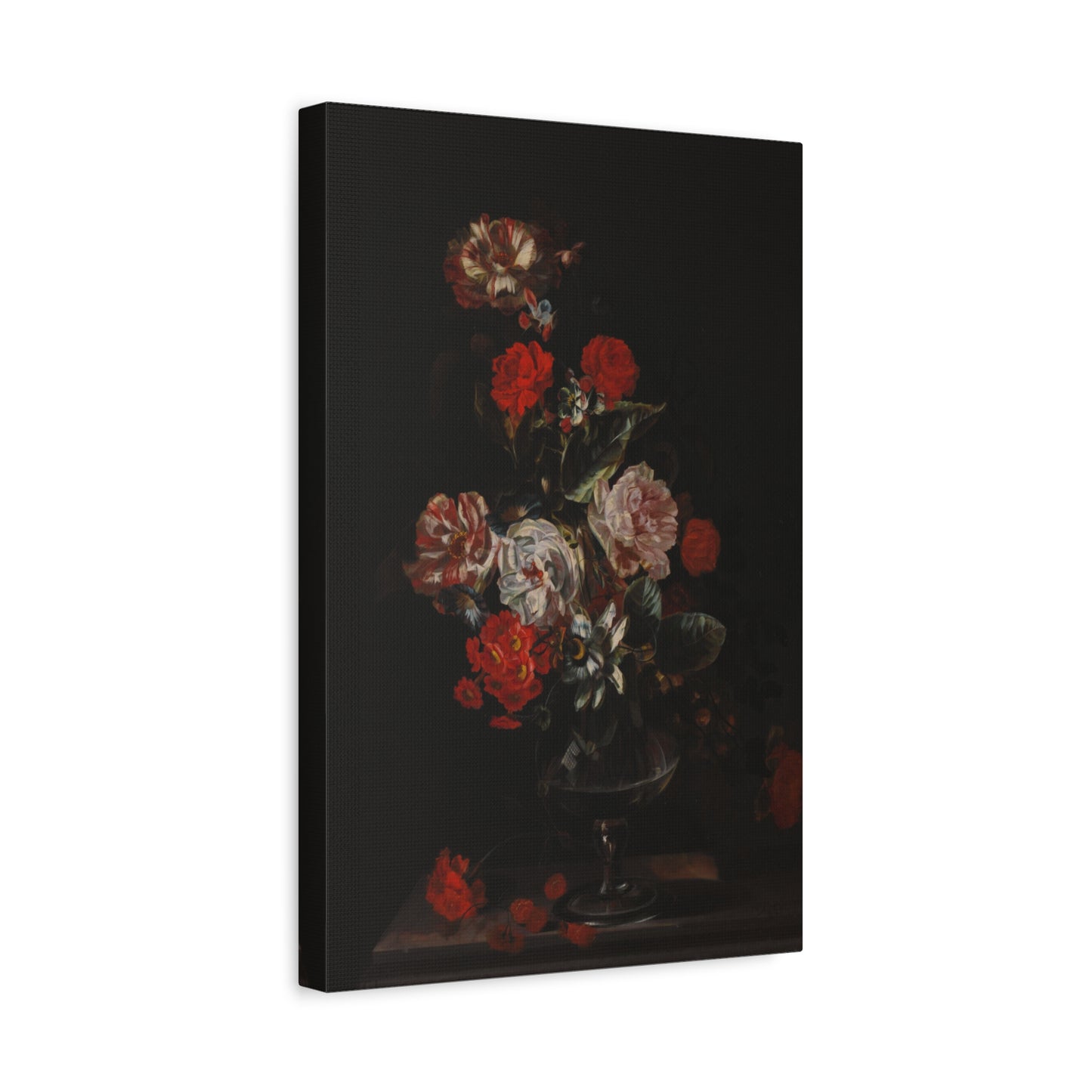 Still Life with Flowers Canvas Print