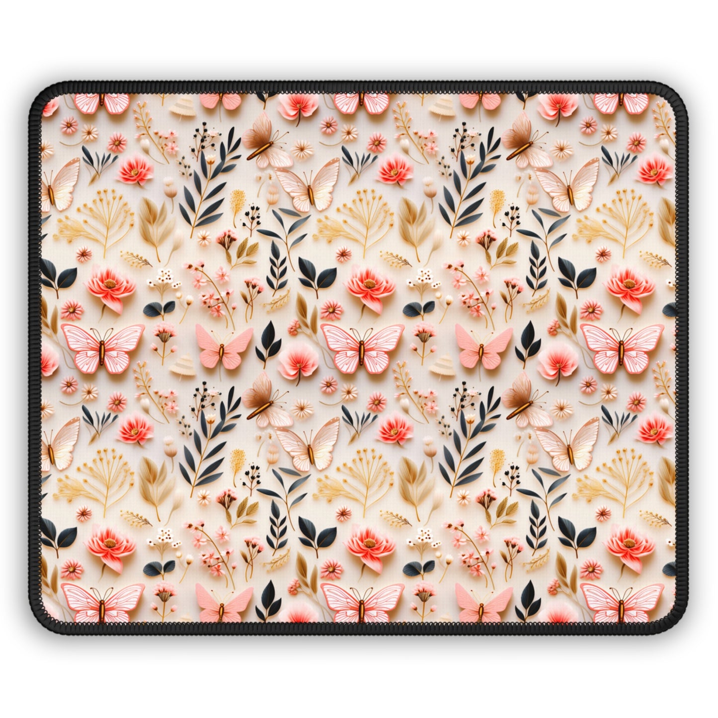 Gilded Butterfly Reverie Mouse Pad