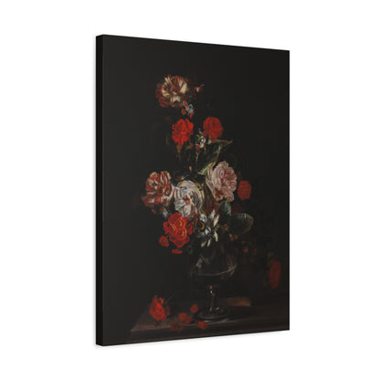 Still Life with Flowers Canvas Print