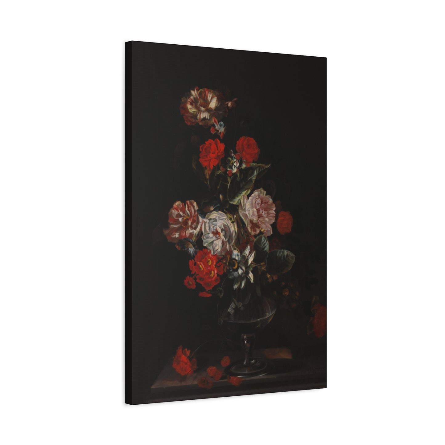 Still Life with Flowers Canvas Print