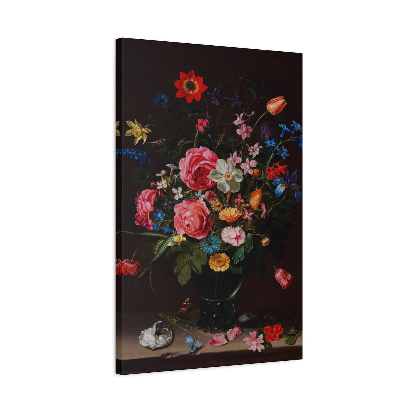 A Bouquet of Flowers Canvas Print