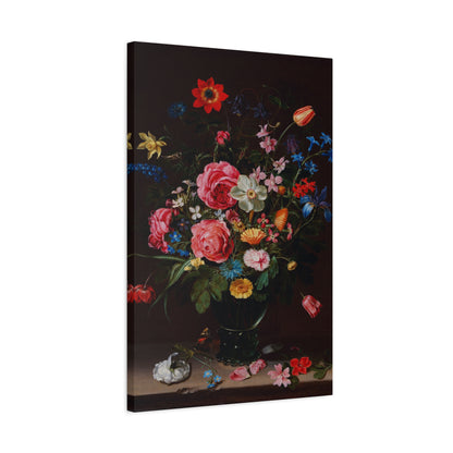 A Bouquet of Flowers Canvas Print