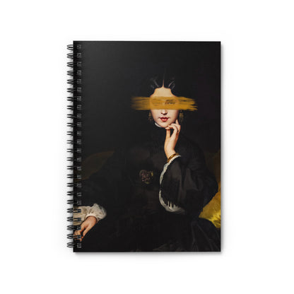 Madame Comtesse de Loynes | Ruled Line Spiral Notebook
