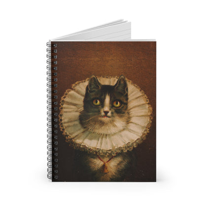 The Widow | Ruled Line Spiral Notebook