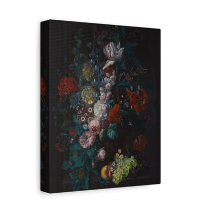 A Vase with Flowers Canvas Print