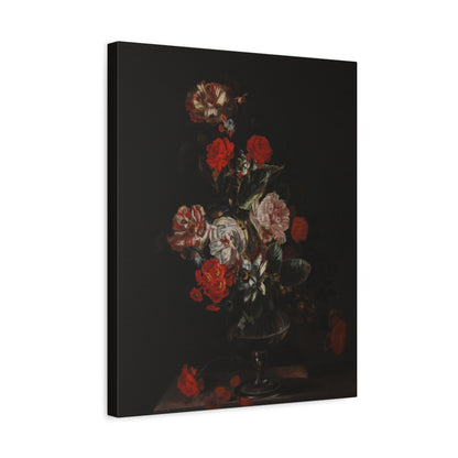 Still Life with Flowers Canvas Print