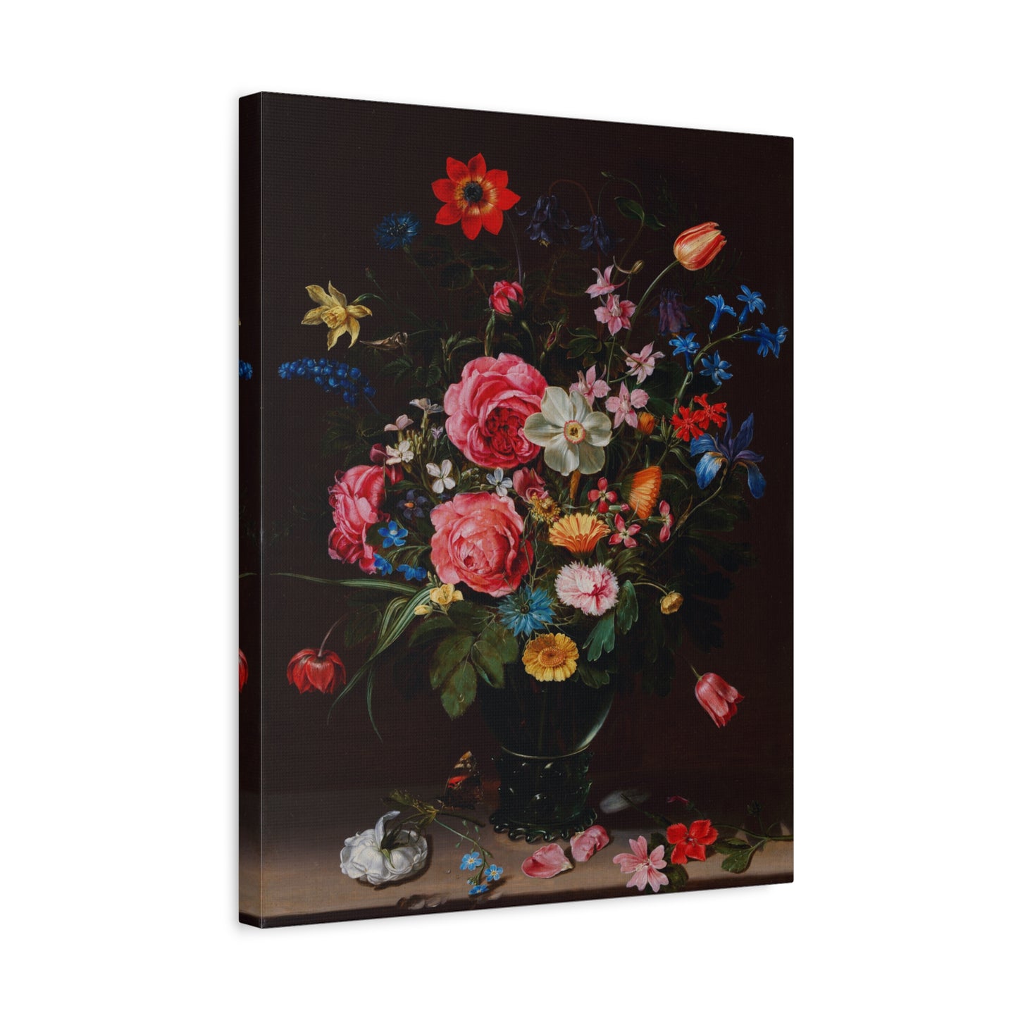 A Bouquet of Flowers Canvas Print