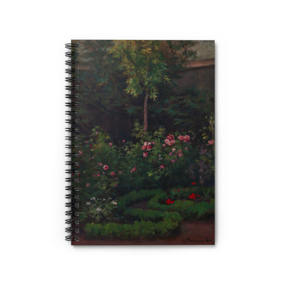 A Rose Garden | Ruled Line Spiral Notebook