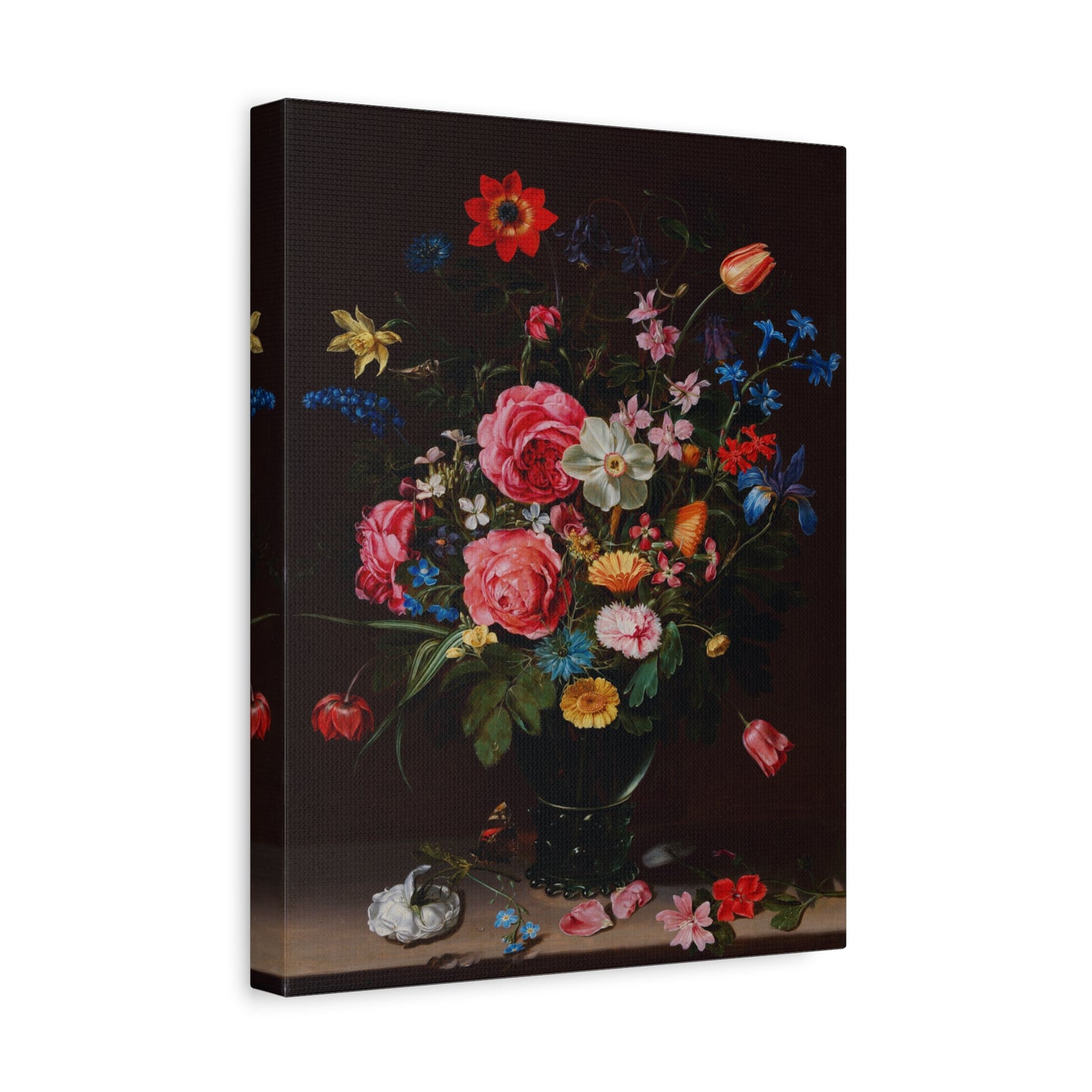 A Bouquet of Flowers Canvas Print