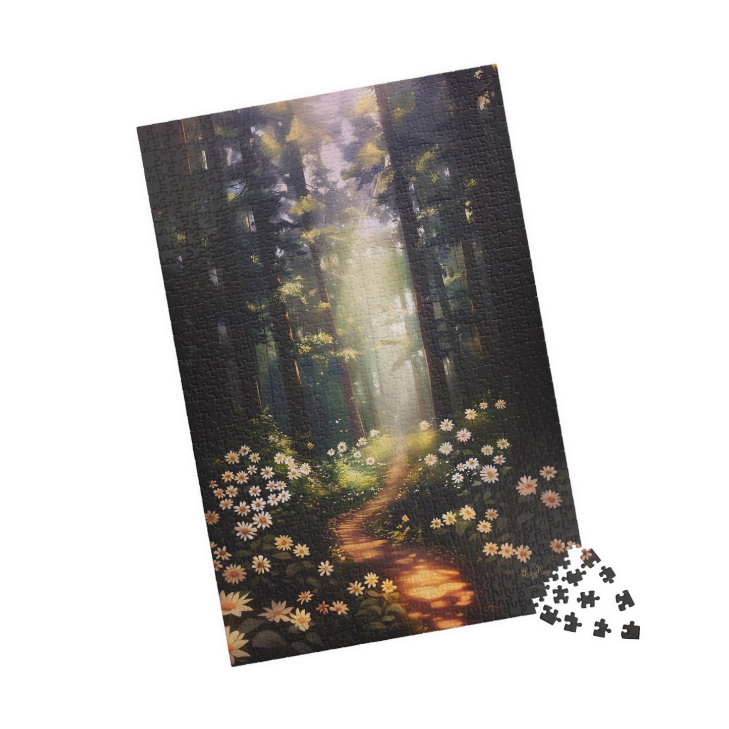Illuminated Trail of Tranquility | Jigsaw Puzzle