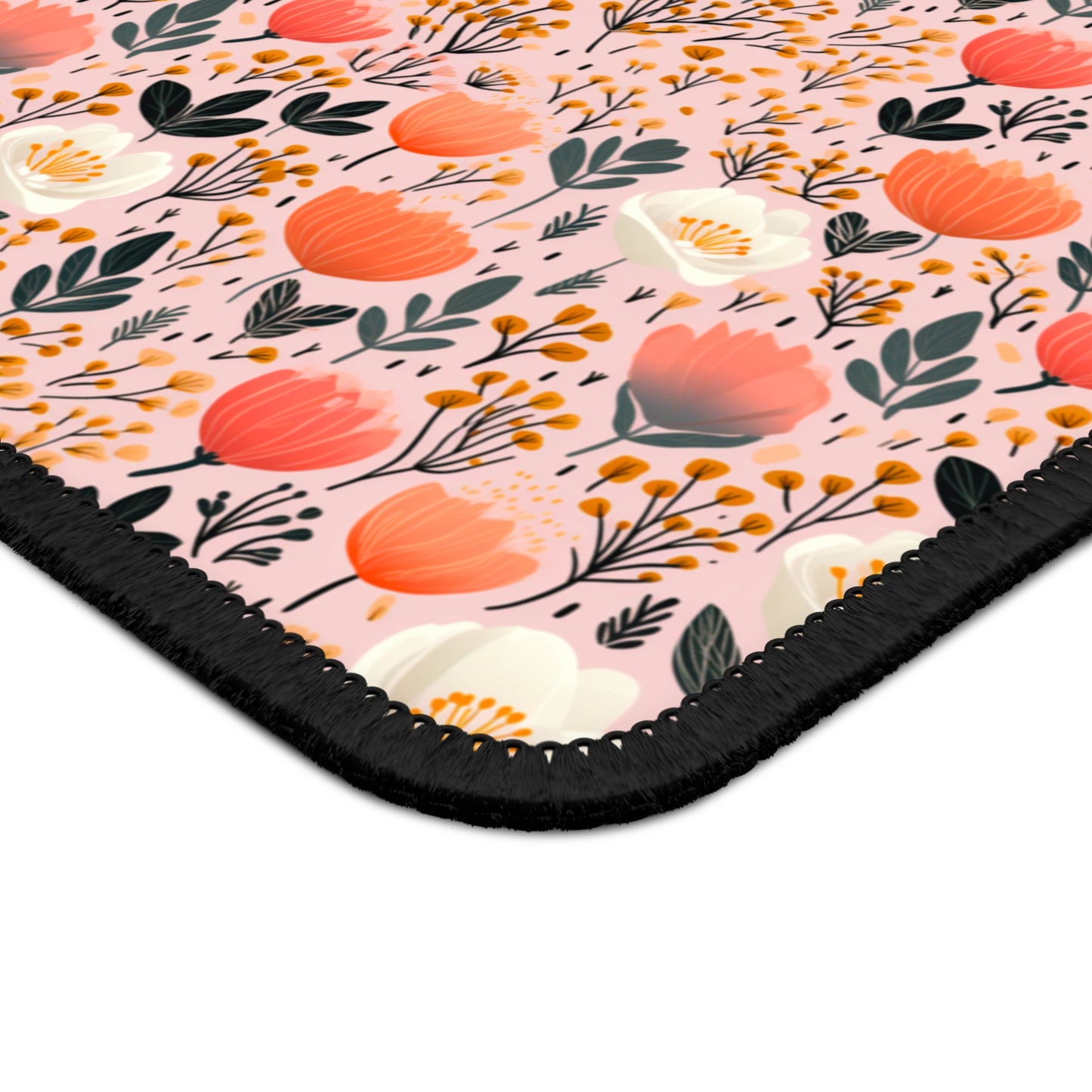 Floral Folk Whimsy Mouse Pad