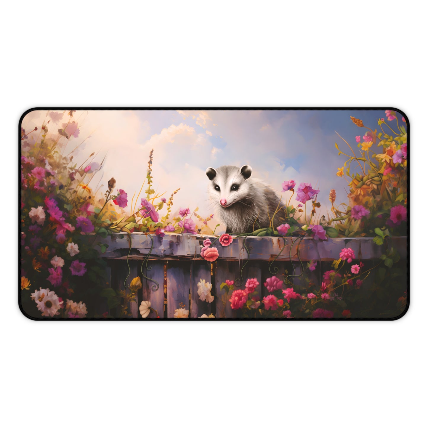 Opossum's Secret Retreat Desk Mat