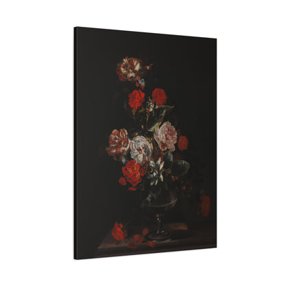 Still Life with Flowers Canvas Print