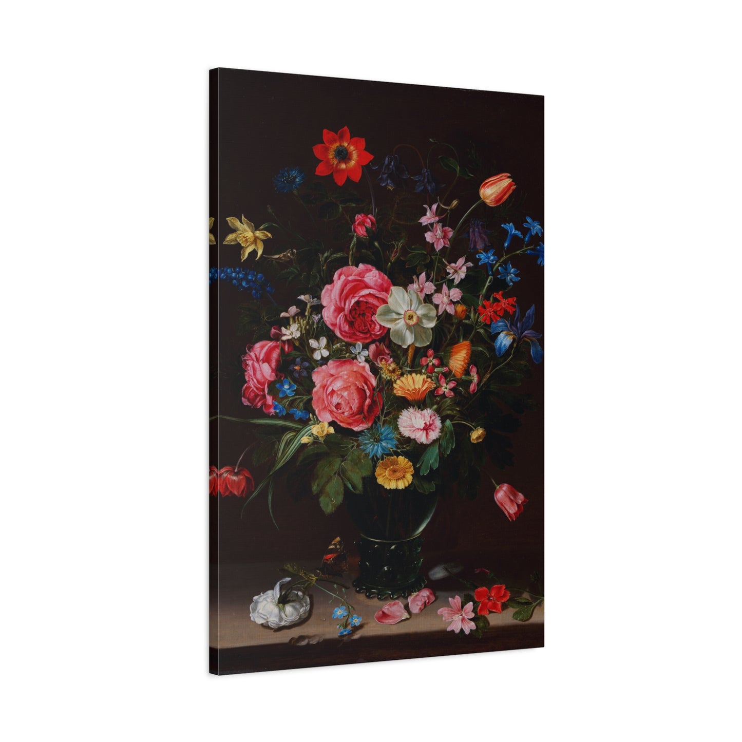 A Bouquet of Flowers Canvas Print