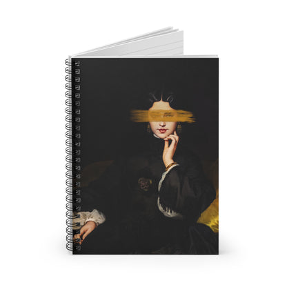 Madame Comtesse de Loynes | Ruled Line Spiral Notebook