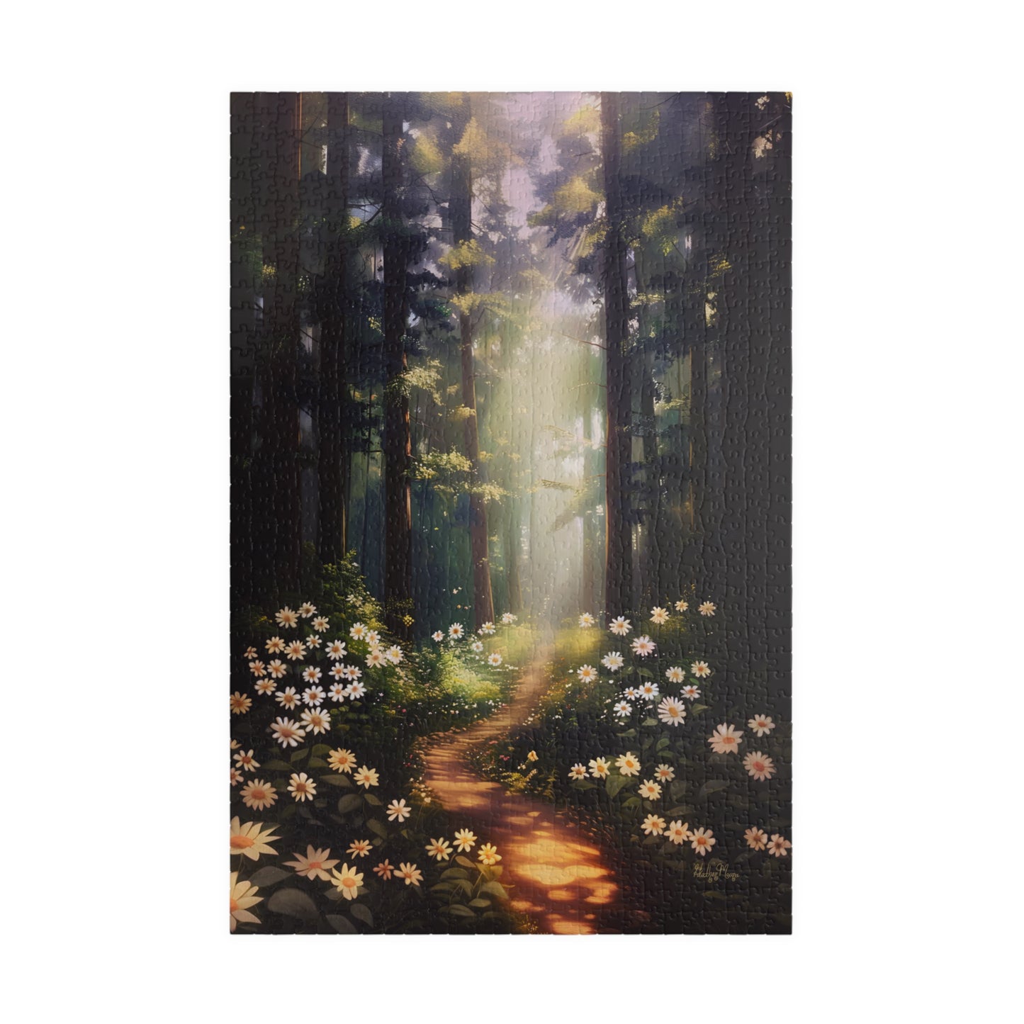 Illuminated Trail of Tranquility | Jigsaw Puzzle