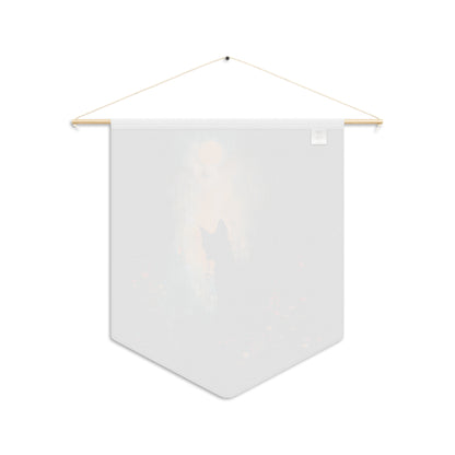 Mystic Moonlight Fox | Hanging Pennant