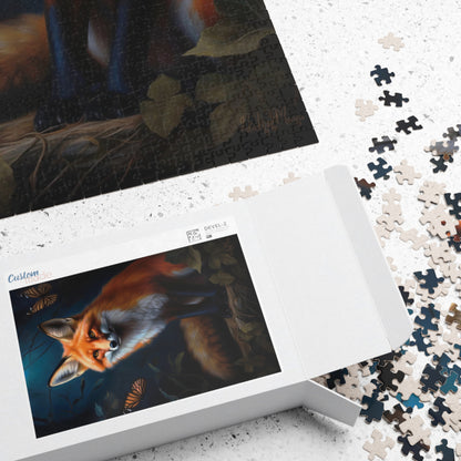 Red Fox with Butterflies | Jigsaw Puzzle