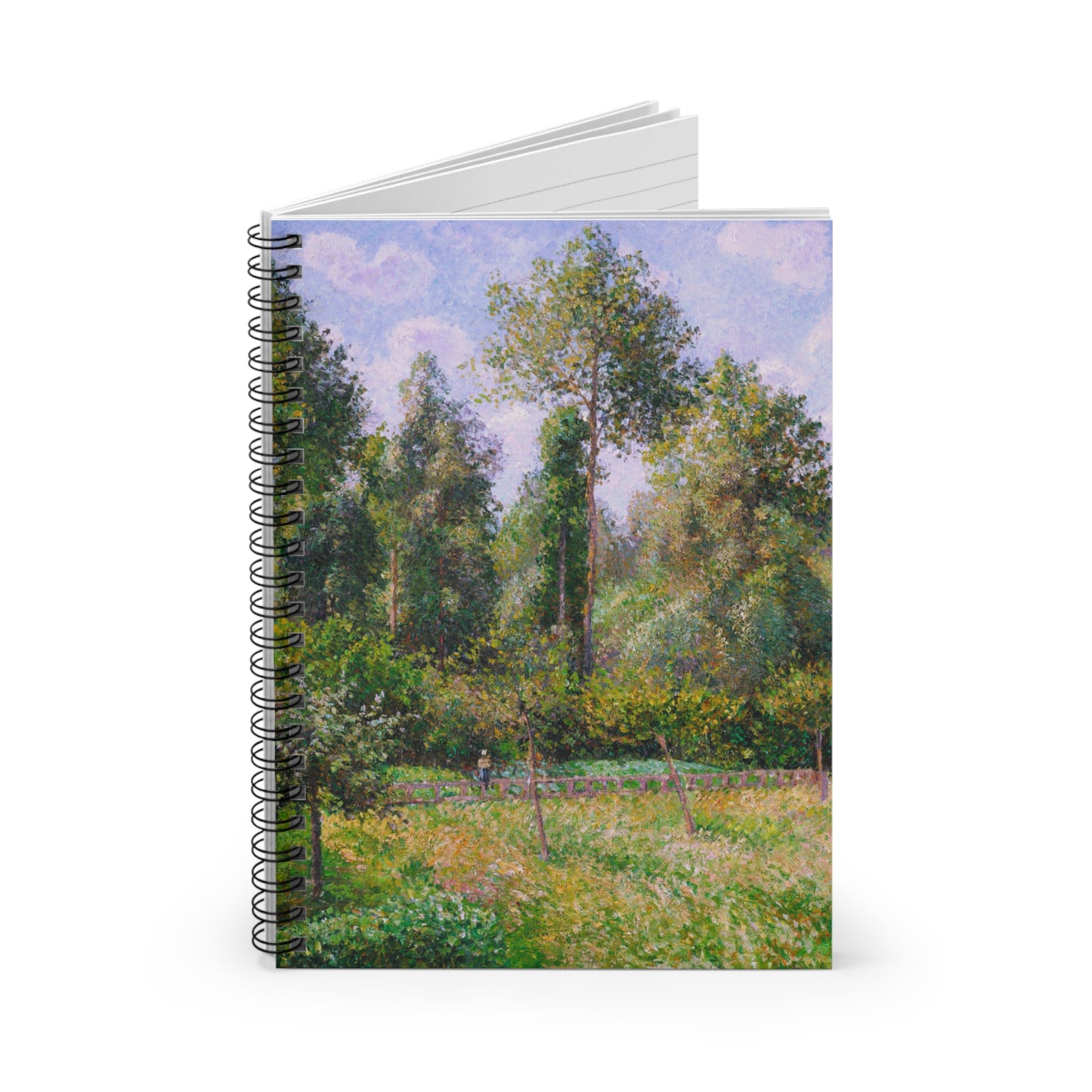 Poplars, Éragny | Ruled Line Spiral Notebook