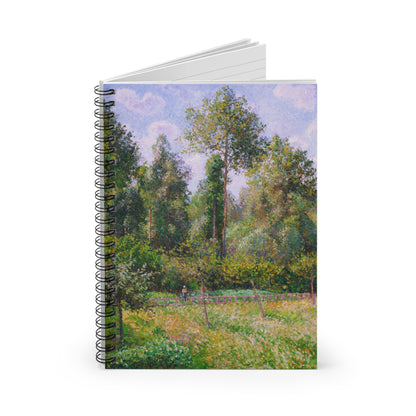 Poplars, Éragny | Ruled Line Spiral Notebook