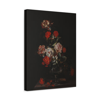 Still Life with Flowers Canvas Print