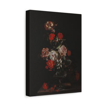 Still Life with Flowers Canvas Print