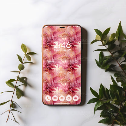 Vintage Art Deco Elegance | Phone Wallpaper