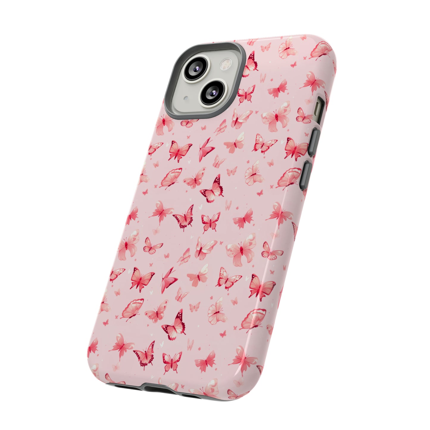 Whimsical Pink Butterflies | Tough Phone Case
