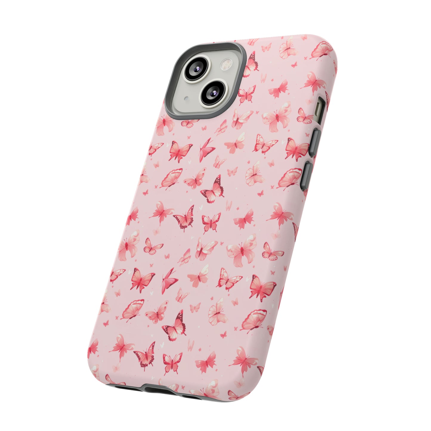 Whimsical Pink Butterflies | Tough Phone Case