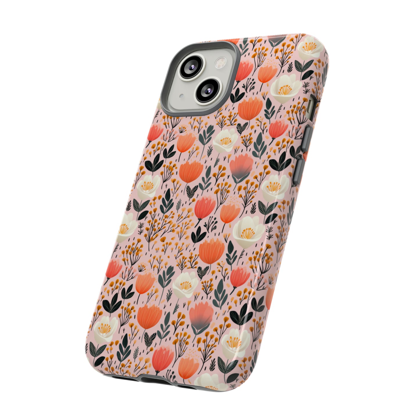 Floral Folk Whimsy | Tough Phone Case