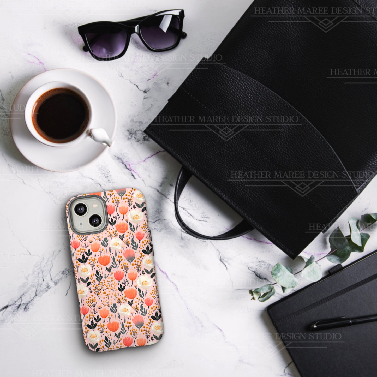 Floral Folk Whimsy | Tough Phone Case