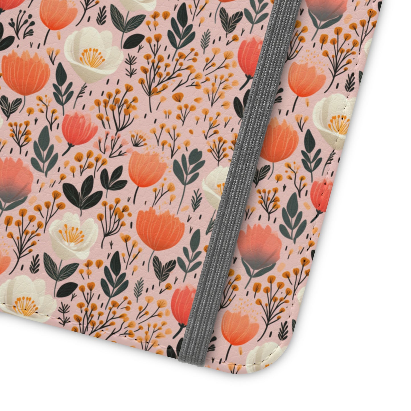 Floral Folk Whimsy | Wallet Phone Case