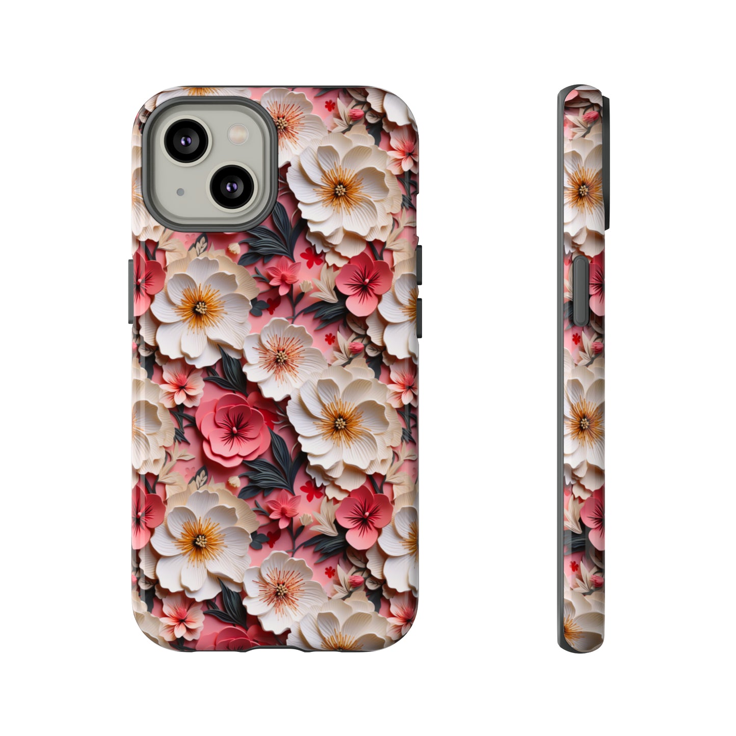 Floral Papercut Delight | Tough Phone Case