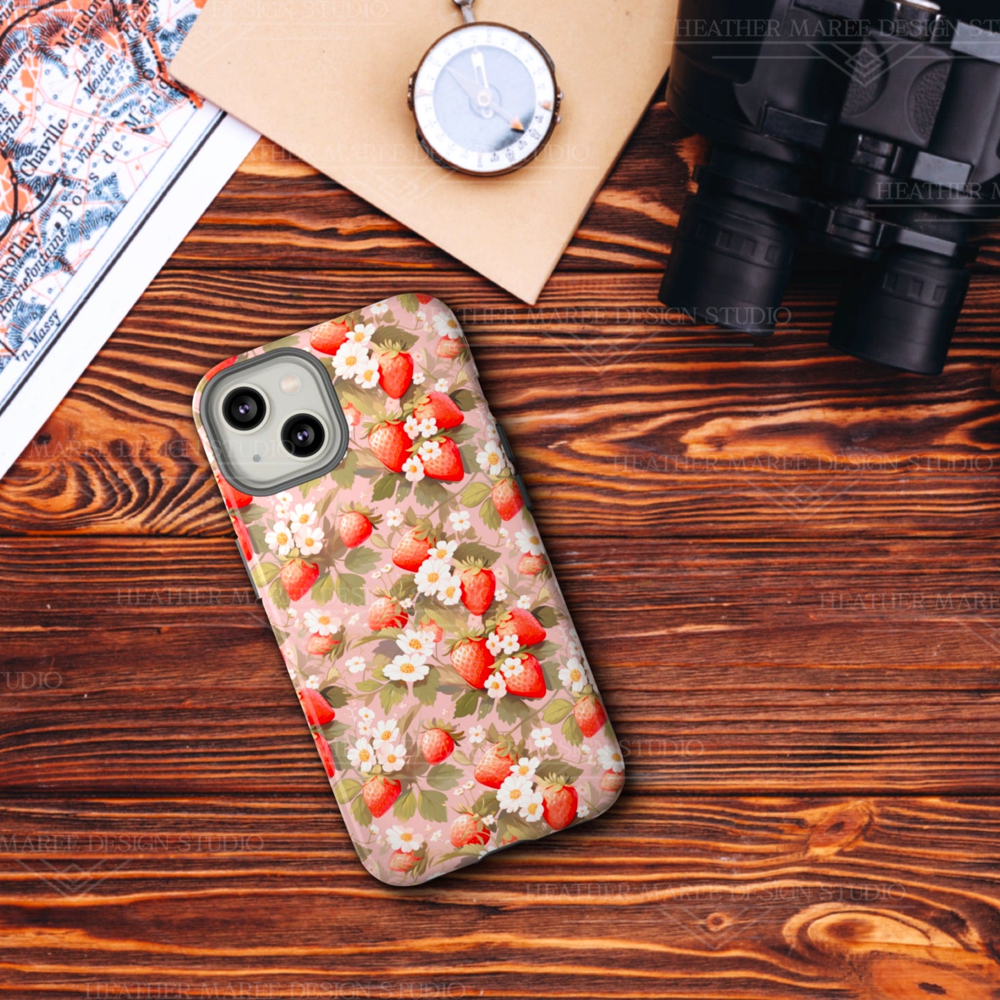 Symphony of Strawberries | Tough Phone Case