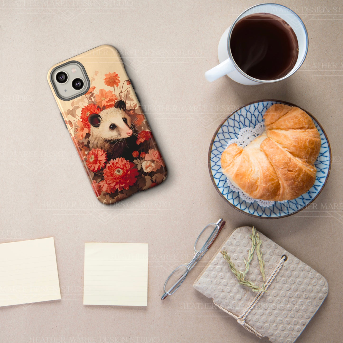 Opossum's Enchanted Haven | Tough Phone Case